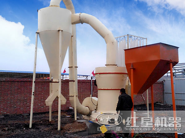 磨粉設備組成的生產(chǎn)線