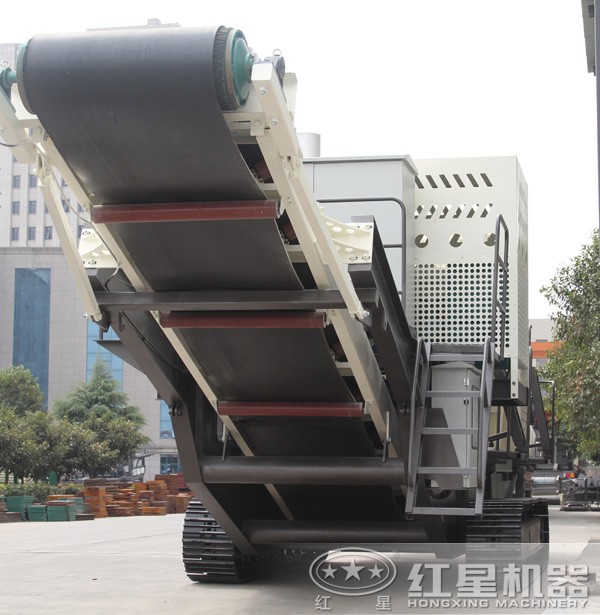 履帶式移動石頭細(xì)碎機(jī) 履帶式移動石頭細(xì)碎機(jī)