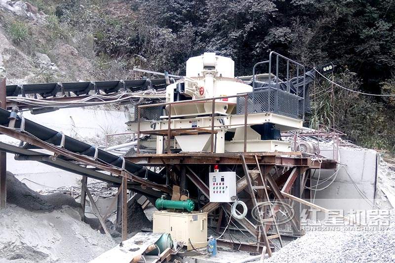 固定制砂機(jī)，現(xiàn)場(chǎng)展示