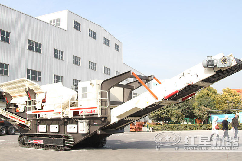移動式制砂機生產(chǎn)線