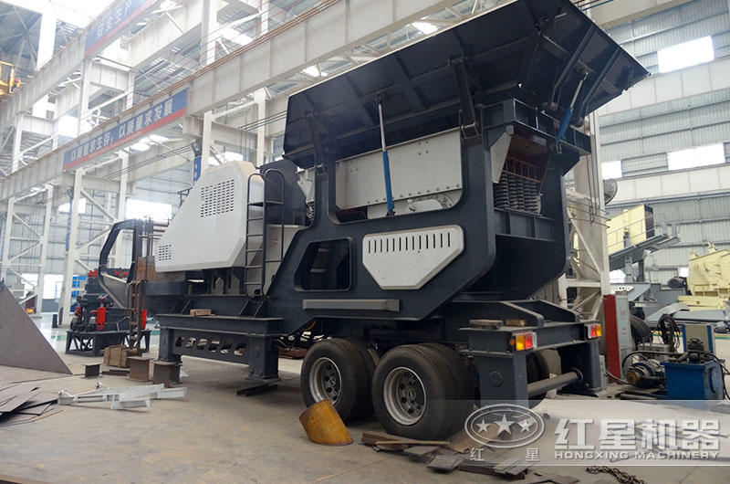 移動制砂機生產(chǎn)車間，自主研發(fā)生產(chǎn)，降低中間商成本20%