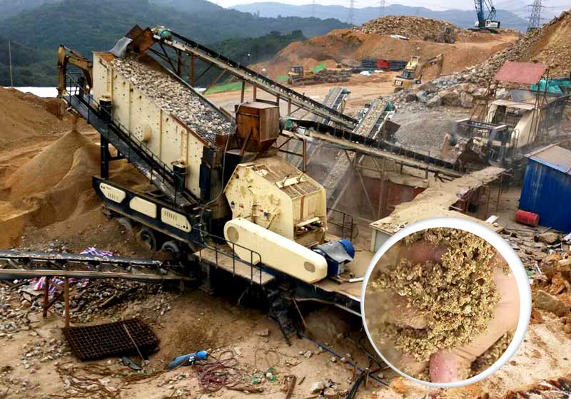 大型石頭與土分離機(jī)，智能方便