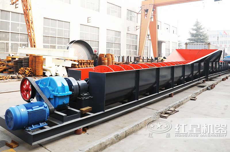 螺旋式洗砂機(jī)，耐磨件更換周期長(zhǎng)